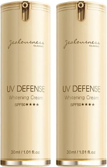 jealousness 婕洛妮絲 抗UV防曬素顏霜 SPF50, 30ml, 2瓶