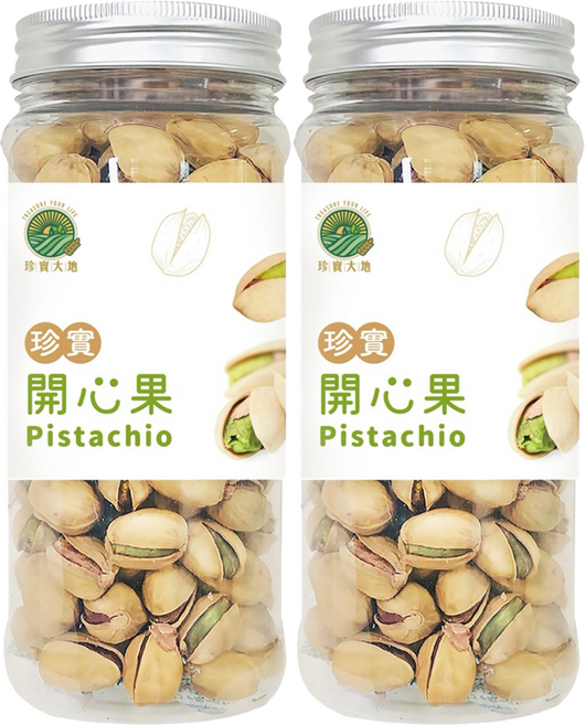 珍實大地 開心果, 210g, 2瓶
