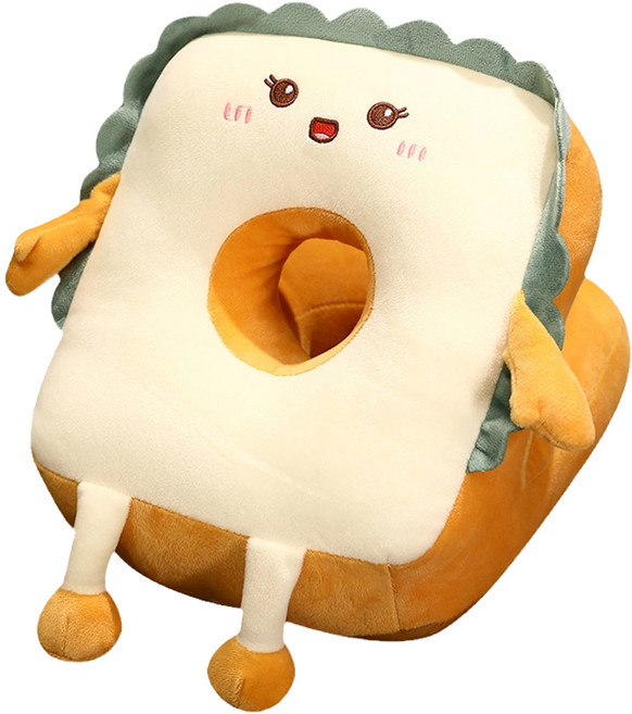 HONDONI 四季水晶超柔冰涼雙面午睡枕, 開心款 多色