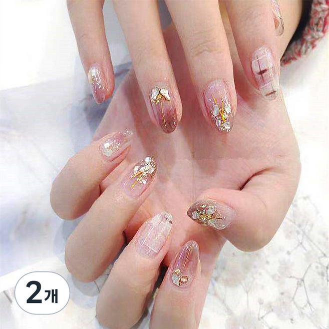 잇템샵 젤네일스티커, 2개, 표현 TR001