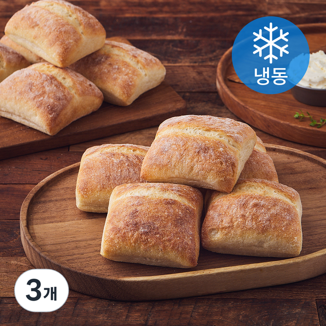 불라트 치아바타 디너롤 12개입 (냉동), 540g, 3개