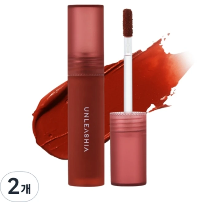 언리시아 허그 벨벳 틴트 4.5g, 2개, N°6 아우어 - 쿠팡