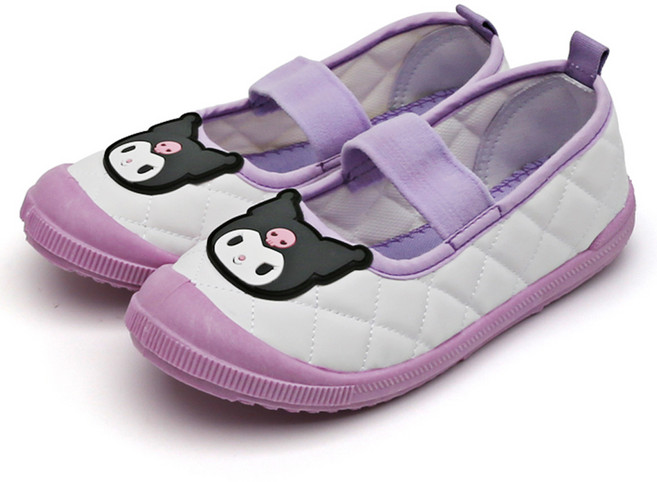 三麗鷗 酷洛米 臉部造型絎縫室內拖鞋