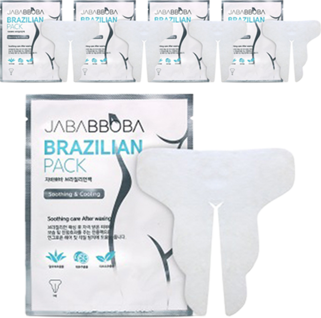 자바뽀바 브라질리언팩, 27g, 5개