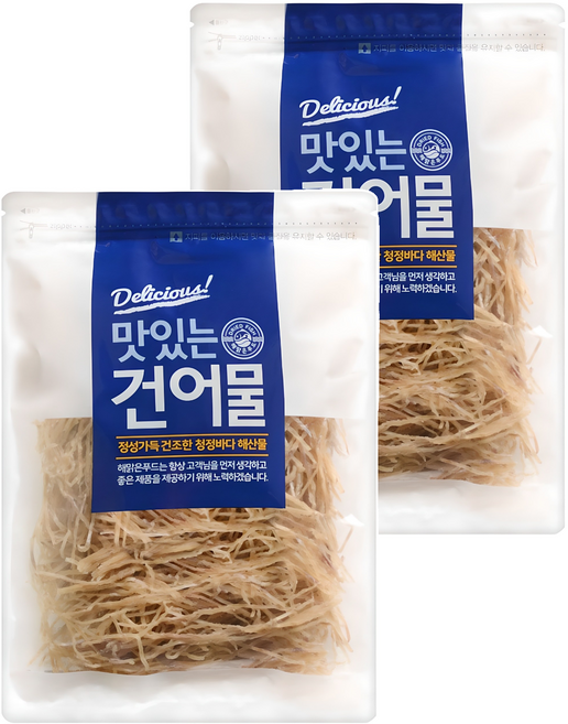 Seapure 薄魚乾絲, 400g, 2包