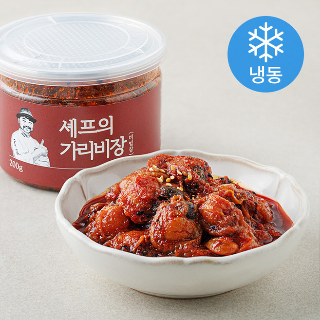 셰프의장 셰프의 가리비장 비빔장 (냉동), 200g, 1통