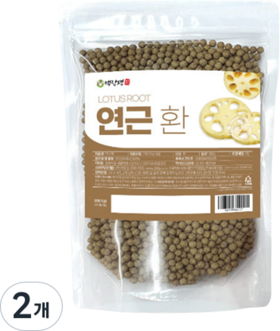 백장생 연근환, 2개, 300g