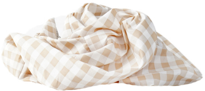 레드퍼피 첼라 펫스텝 커버, 체크옐로우, 1개