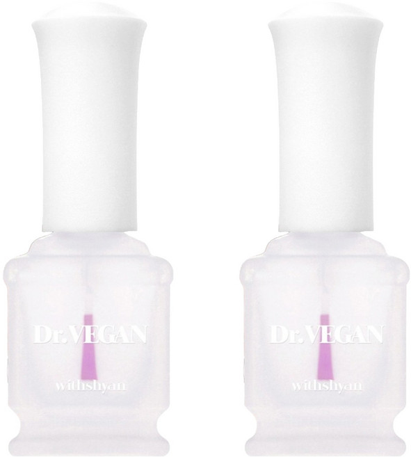 위드샨 닥터비건 손톱 영양 강화제 + 미니 가이드, 15ml, 2개