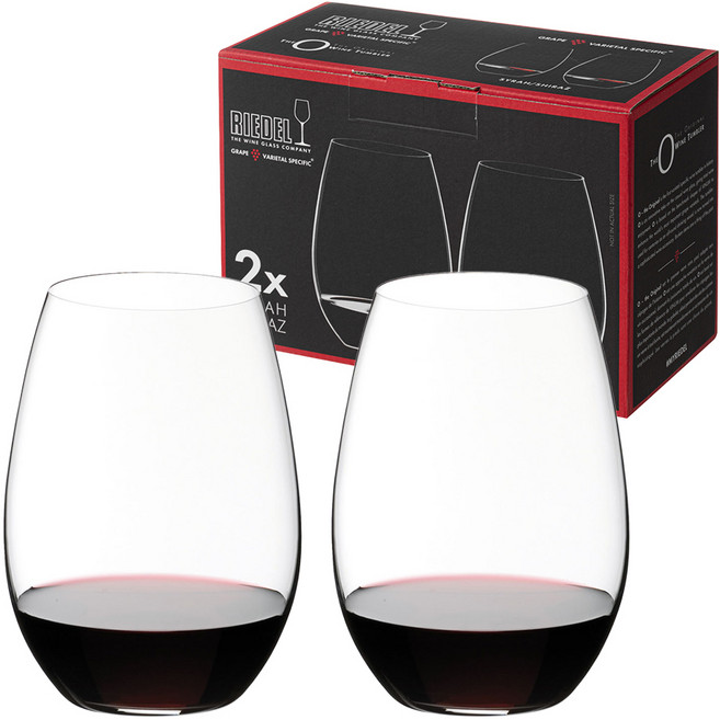 리델 O 시라/쉬라즈 와인잔 414/30, 620ml, 2개