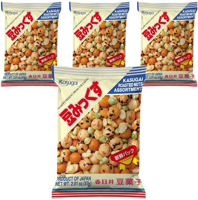 카수가이 마메믹스 과자, 57g, 4개