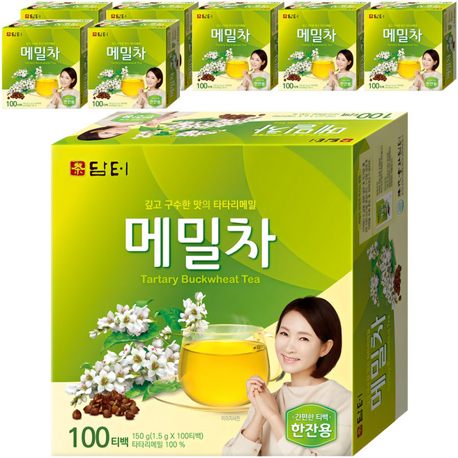 담터 메밀차, 1.5g, 100개입, 8개