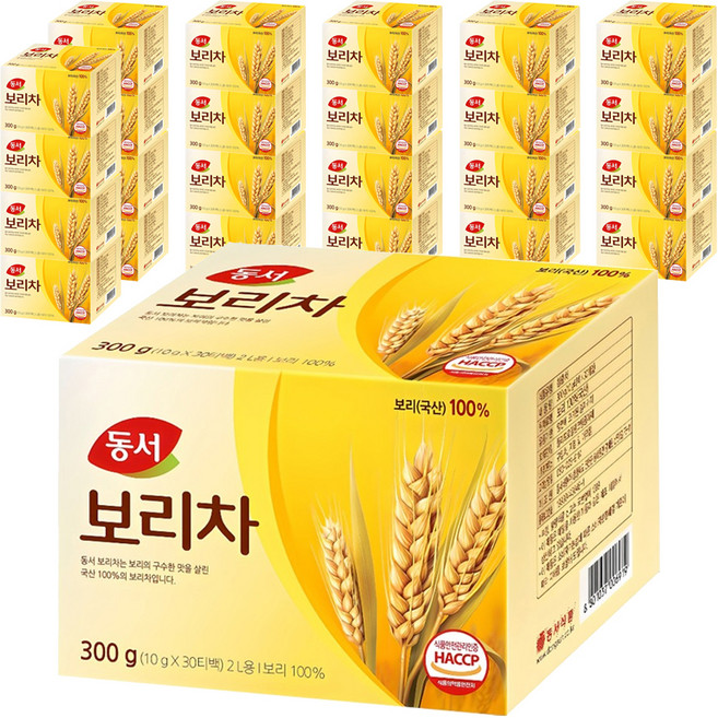 동서 보리차, 10g, 30개입, 25개