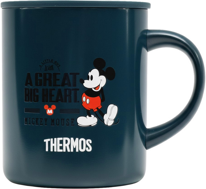 THERMOS 膳魔師 不銹鋼真空杯 JDG-350DS, 深綠色, 1個