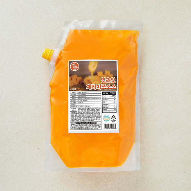 잇츠잇 체다치즈 소스, 2kg, 1개, 1개입