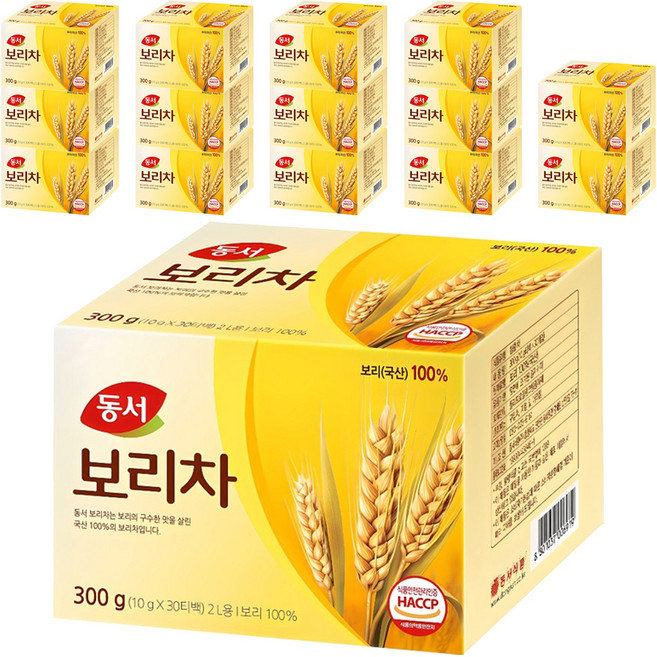 동서 보리차, 10g, 30개입, 15개