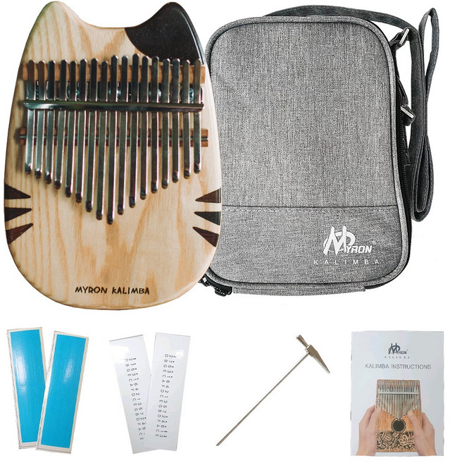 나푸아 올솔리드 애쉬우드 고양이 칼림바 MK17A, 1개