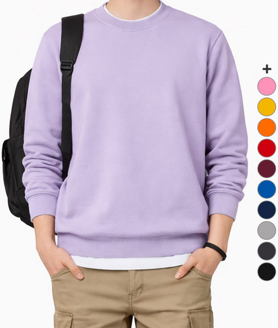 가이스토리 무지 빅사이즈 홀릭 맨투맨