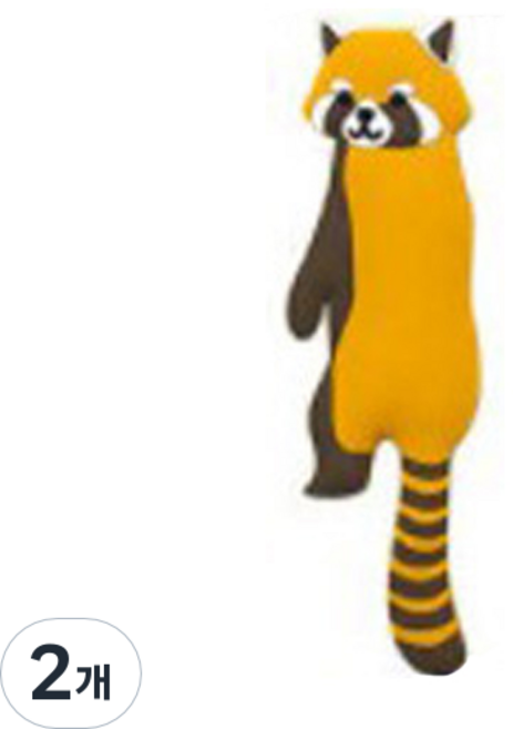 아필코 다용도 동물벽걸이 후크, 너구리 2, 2개