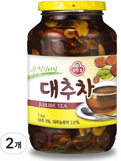 오뚜기 대추차, 1kg, 1개입, 2개
