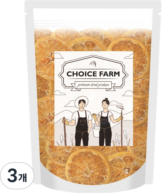 초이스팜 바로먹는 동결건조 감귤, 50g, 3개