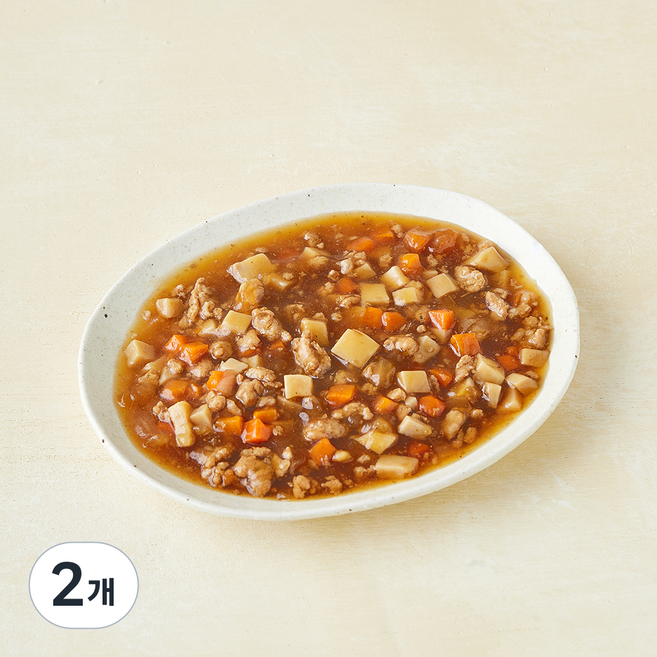 원더스푼 아이들 한돈불고기소스덮밥, 130g, 2개