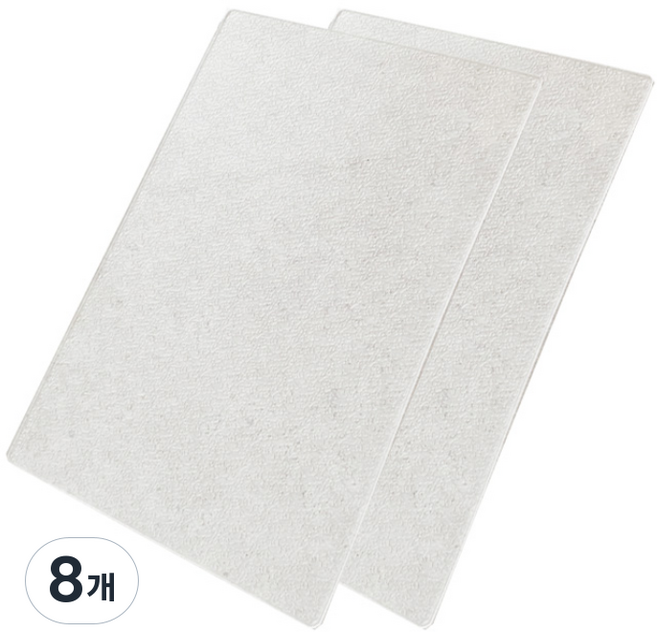 딩동펫 반려동물 논슬립 패드 특대형, 투명, 8개