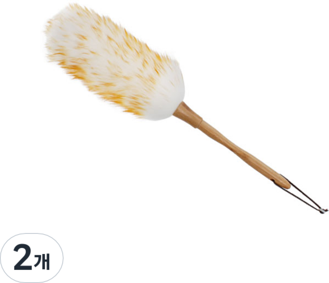 네이쳐리빙 양모 먼지털이개 M, 혼합색상, 2개