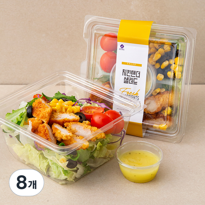 이엘후레쉬 치킨텐더 샐러드, 150g, 8개