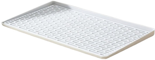 원이네 물빠짐 식기 건조 트레이 대형, 그레이, 1개