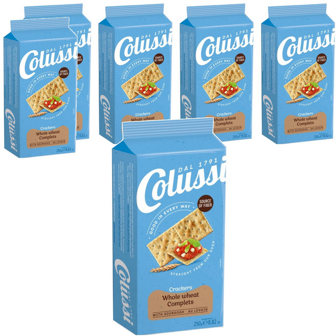 콜루시 통밀 크래커, 250g, 6개