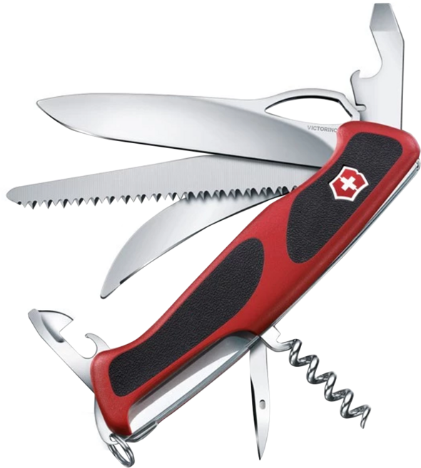 VICTORINOX 瑞士維氏 13用瑞士刀 RangerGrip 57 130mm 德國鋼刀刃, 1個