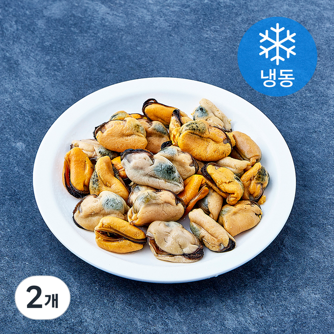 어보선 국내산 홍합살 (냉동), 2개, 200g