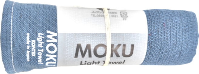 kontex MOKU 毛巾二入組 33*100 尺寸 日本製造 100%棉, 土耳其藍, 2條