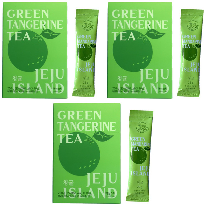 제주담움 청귤스틱 10p, 25g, 3개, 10개