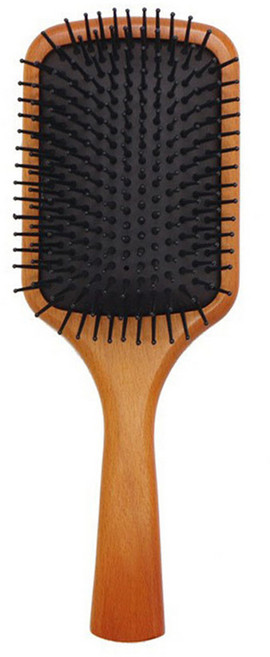 咪咪購物 氣墊按摩梳, 木質大方, 1支