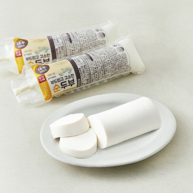 곰곰 부드럽고 고소한 순두부, 350g, 2개