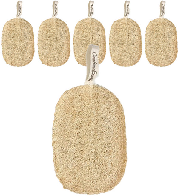 컨티뉴어스 양면 수세미, 1개입, 6개