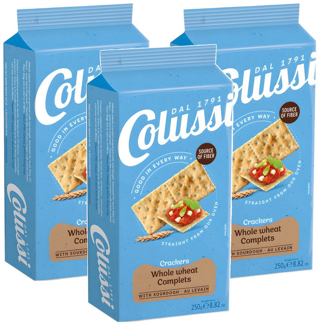 콜루시 통밀 크래커, 250g, 3개