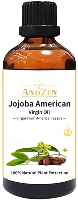 ANDZEN 安得仁 美國初榨保濕按摩基底油 荷荷芭油, 1個, 100ml