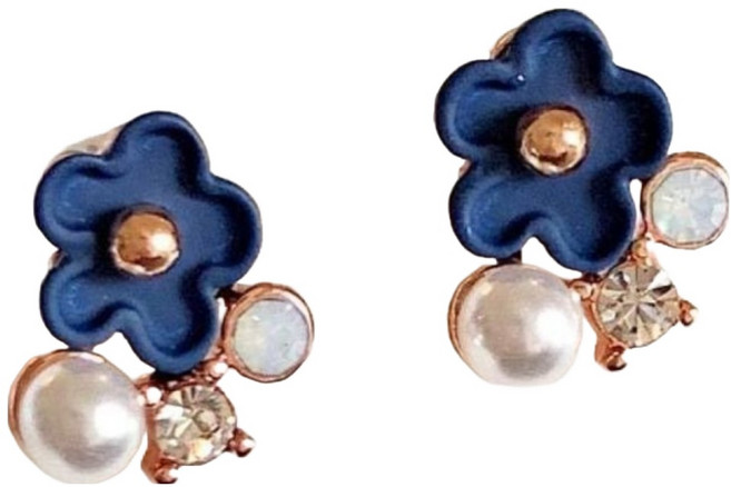 SOLARFRI 無耳洞耳夾式耳環頂級CZ鑽飾淡水珍珠鍍14K金抗敏耳環 50g