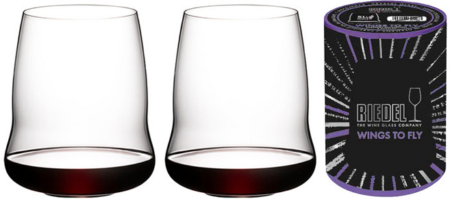 리델 SL 스템리스 윙스 투 플라이 카베르네 소비뇽 와인잔 2789/0, 675ml, 2개