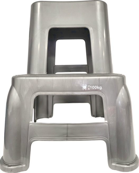 KEYWAY 聯府 玉山梯椅 601 x 535 x 477mm, 灰色