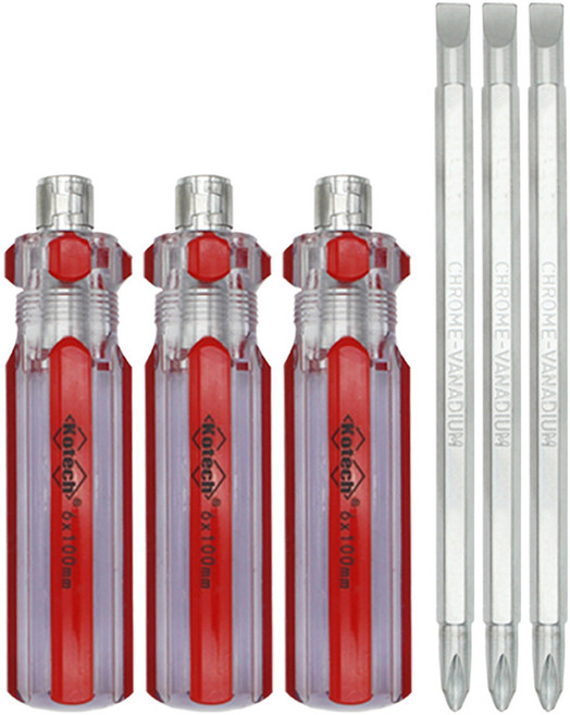 코텍스 양용드라이버 심플, 3개