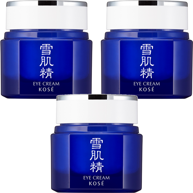 KOSE 高絲 SEKKISEI 雪肌精 原生晶透緊潤眼霜, 20g, 3罐