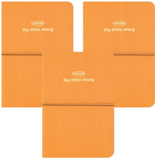 아르디움 마이 리틀 다이어리, 브라운, 3개