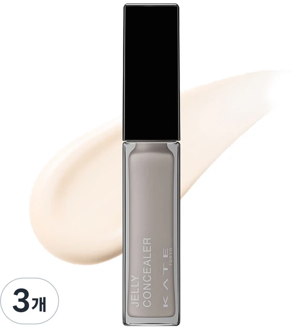 케이트 젤리 글로스 래스팅 컨실러 6g, 00 화이트 베이지, 3개 - 쿠팡