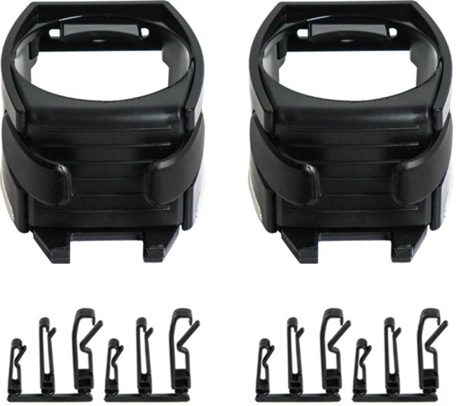 어반카 스마트폰 컵홀더 차량 휴대폰거치대, 2개, 블랙