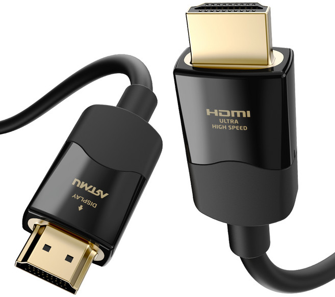 아트뮤 ULTRA HIGH SPEED HDMI 2.1 인증 AOC 광 케이블 블랙, 1개, 10m