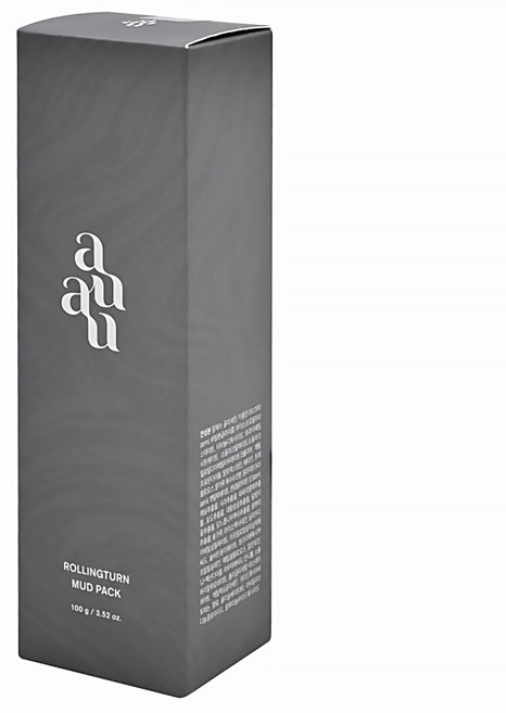 auau 去角質泥膜 柔軟泥膜 低刺激護理 保濕鎮靜, 1條, 1組